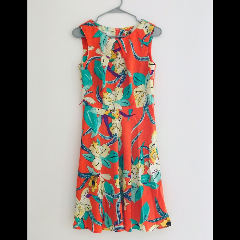 Dressbarn Floral Patterned Dress